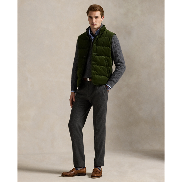 Quilted Corduroy Vest