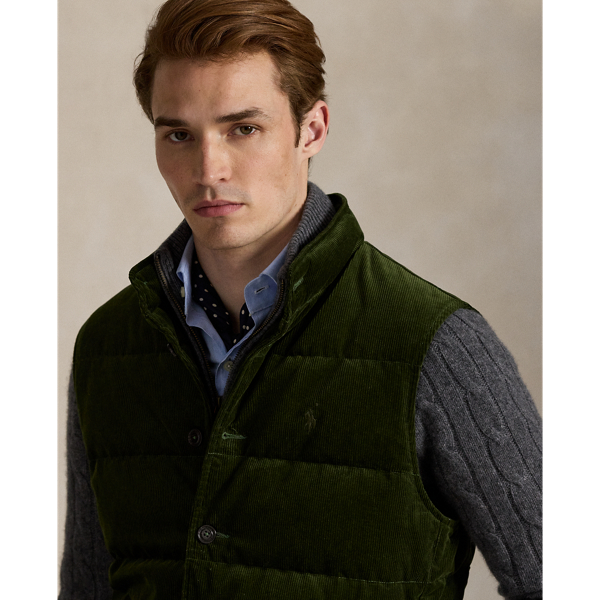 Quilted Corduroy Vest