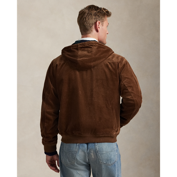 The Wynton Corduroy Hooded Jacket