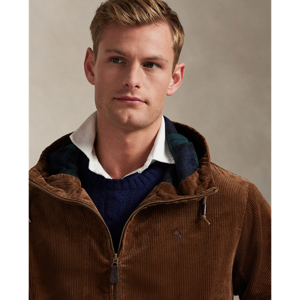 The Wynton Corduroy Hooded Jacket