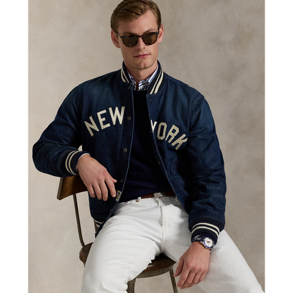 売れ筋・人気アイテム 商品 Ralph Polo Lauren ラルフ | ジャケット デニム ヤンキース メンズウェア