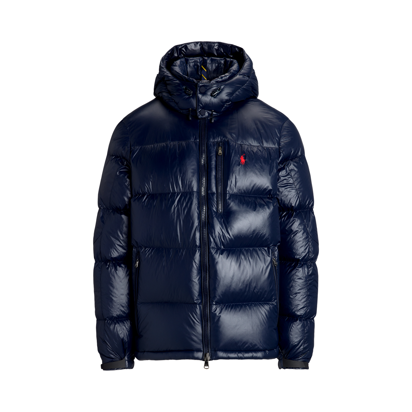 Мужская куртка Ralph Lauren The Gorham Glossed Down, цвет: Тёмно-синий — фото 6