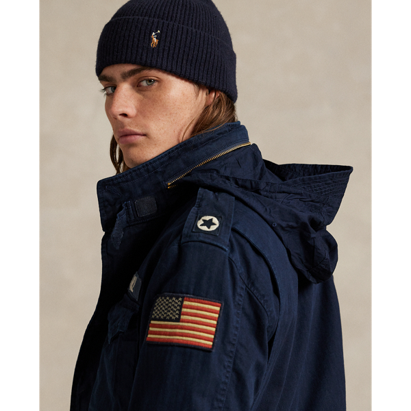 ジャケット・アウター polo ralph lauren mil-j4883a field jkt POLO RALPH LAUREN Field Military Jacket Khaki MIL-J-4883A M