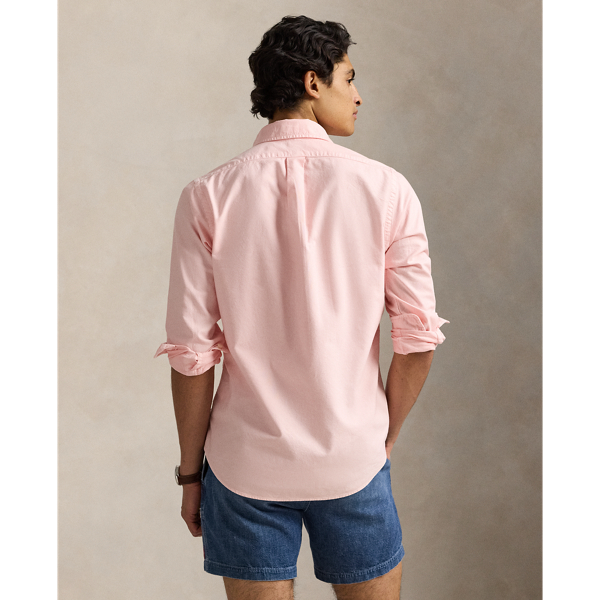 Custom Fit Mineral-Dyed Oxford Shirt