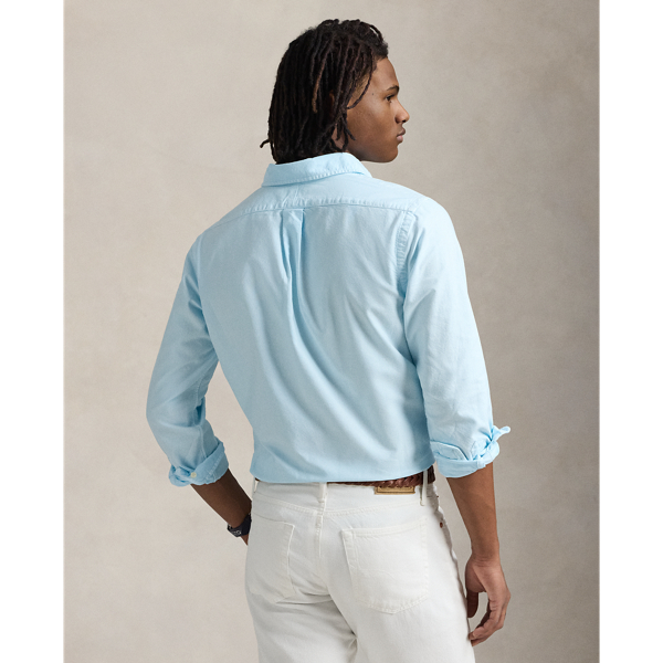 Custom Fit Mineral-Dyed Oxford Shirt
