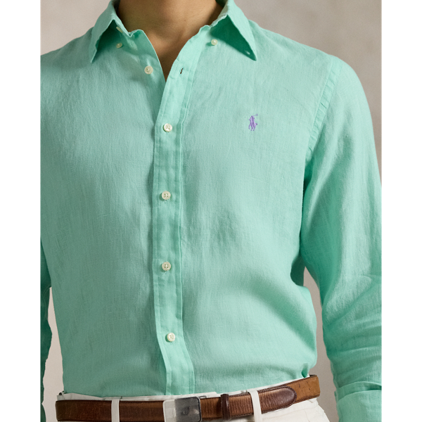 Slim Fit Linen Shirt for Men Ralph Lauren® NL