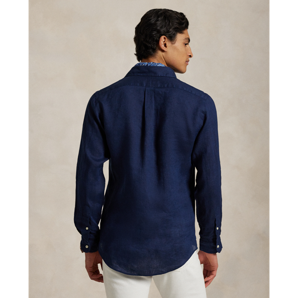 Slim Fit Linen Shirt
