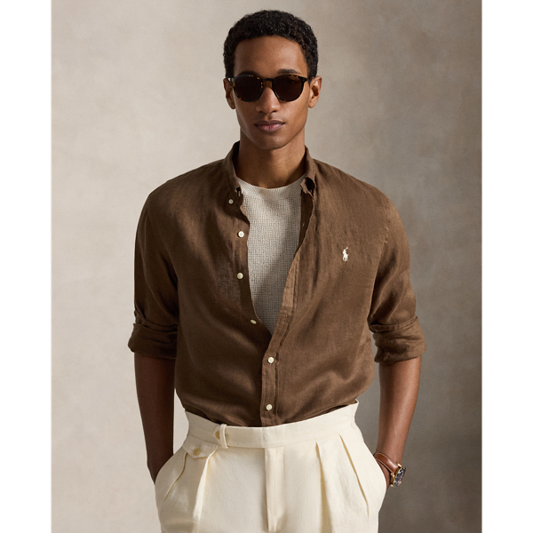 Slim Fit Linen Shirt