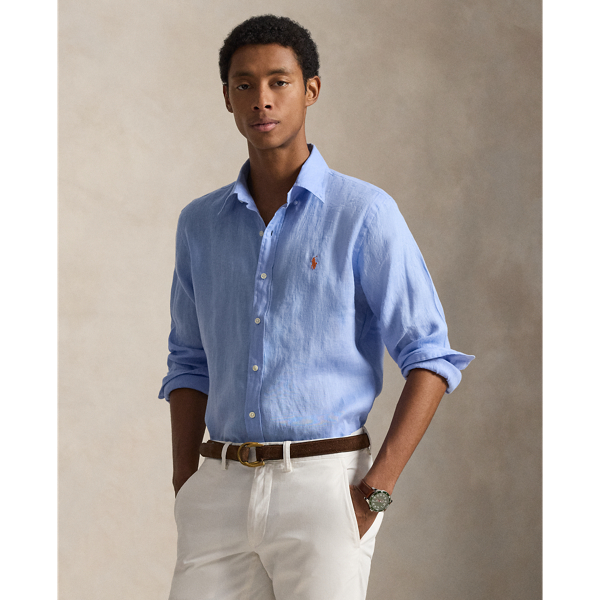 Slim Fit Linen Shirt