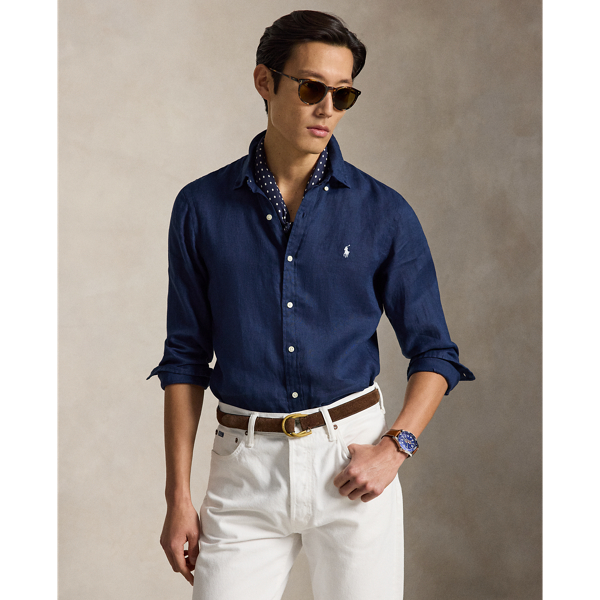 Slim Fit Linen Shirt