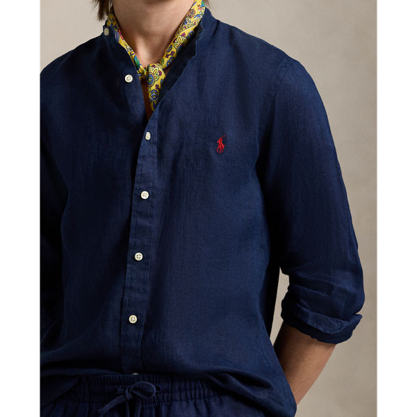 Slim Fit Linen Shirt
