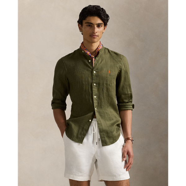 Slim Fit Linen Shirt