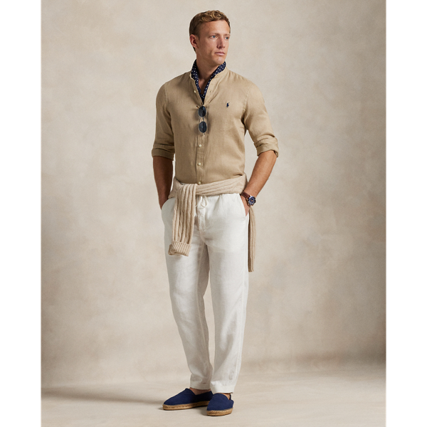Slim Fit Linen Shirt