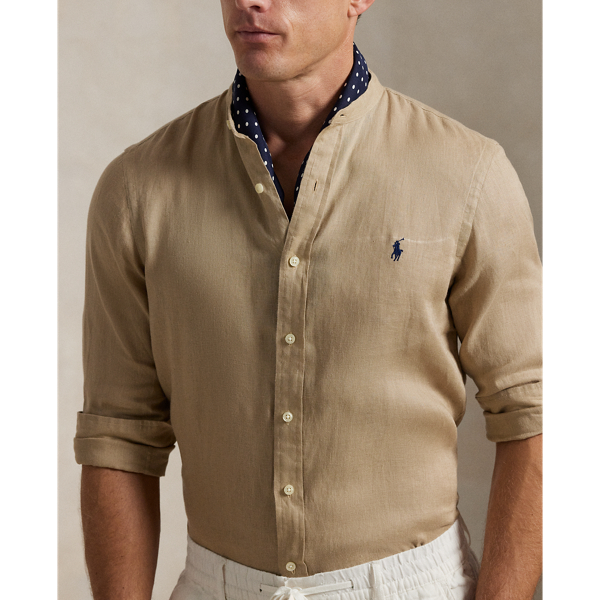 Slim Fit Linen Shirt