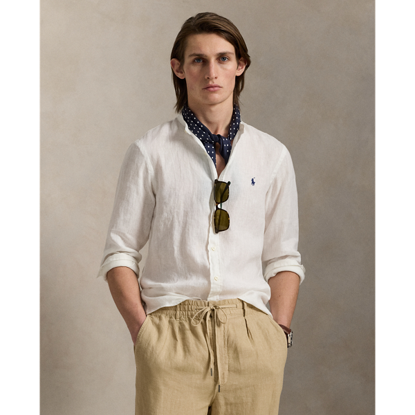 Slim Fit Linen Shirt