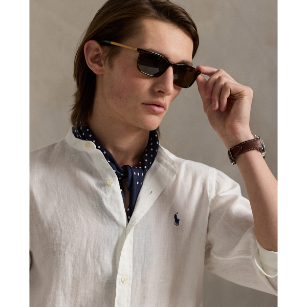 Slim Fit Linen Shirt