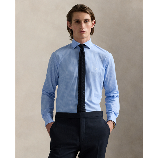 Double Deco Custom-Fit Stretch-Popelinehemd Polo Ralph Lauren 1
