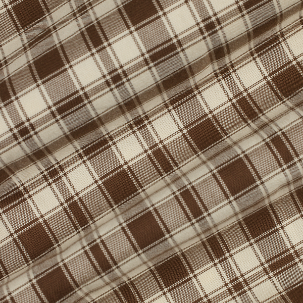 Custom Fit Plaid Oxford Shirt