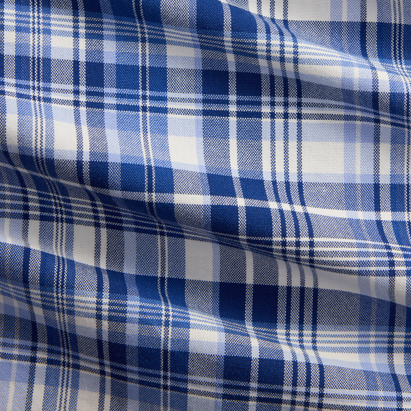 Koszula oxford w kratę Custom Fit