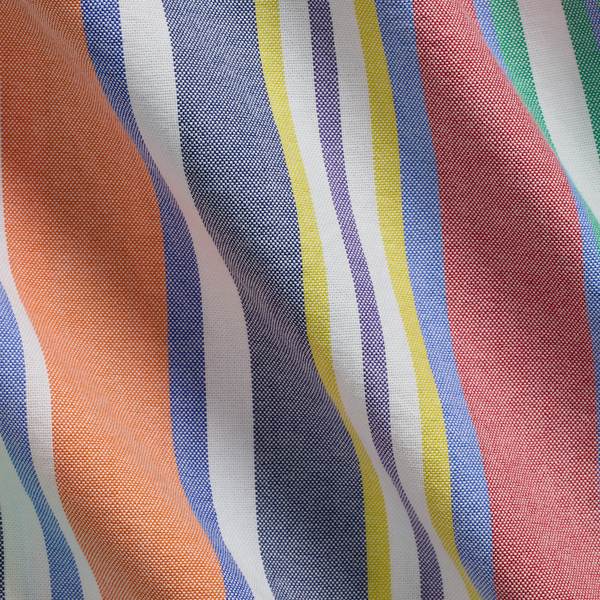 Custom Fit Striped Oxford Shirt
