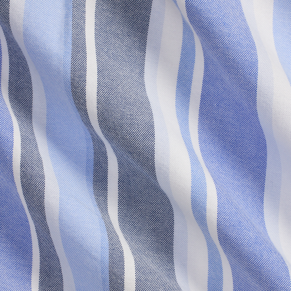Custom Fit Striped Oxford Shirt