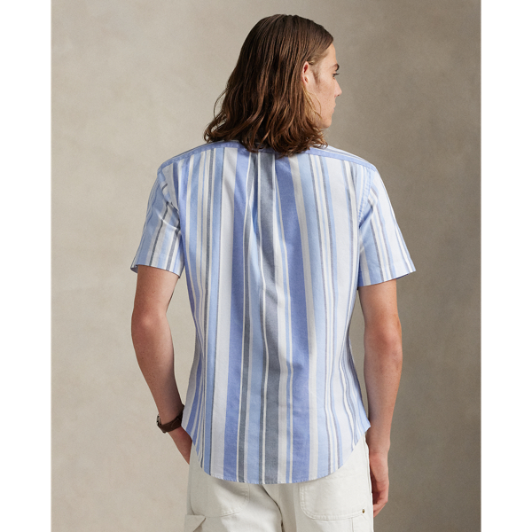 Custom Fit Striped Oxford Shirt