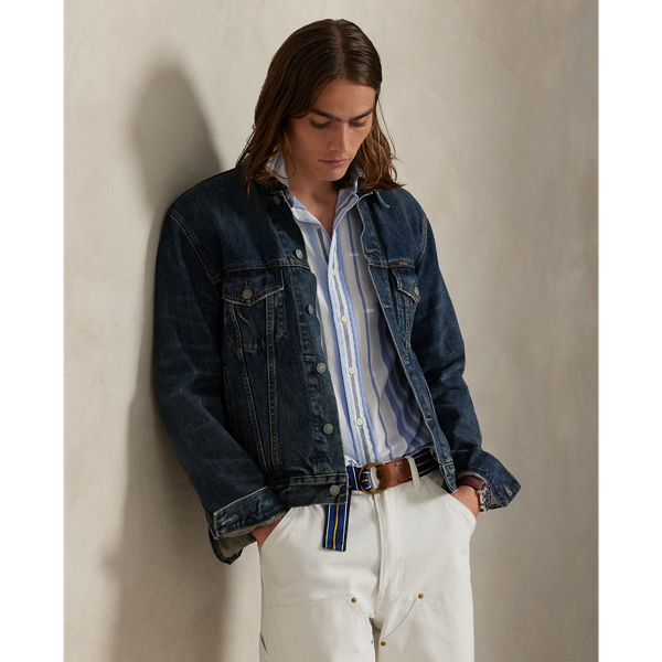 Custom Fit Striped Oxford Shirt