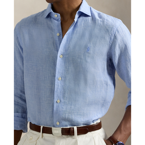 Custom Fit Linen Shirt