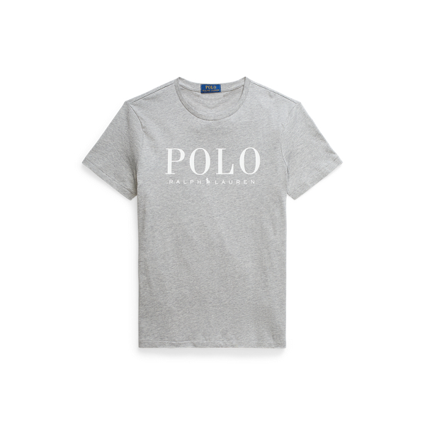 T-shirt en jersey &agrave; logo Custom Slim Fit