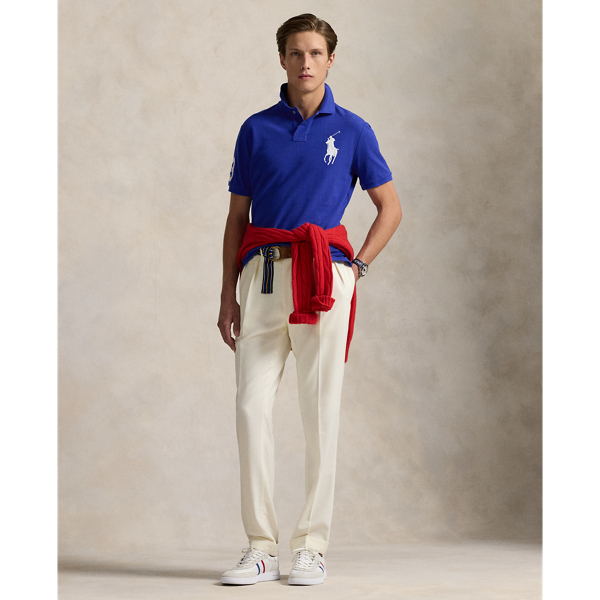 ★★POLO RALPH LAUREN★★ Custom Slim Fit Polo Country T-Shi Polo Ralph Lauren Men's Custom Slim Fit Big Pony Mesh Polo