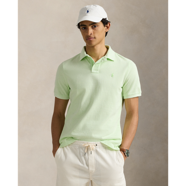 Leaf Custom-Slim Piqué-Poloshirt Polo Ralph Lauren 1