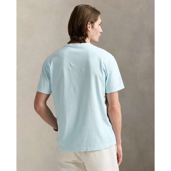 Custom Slim Mineral-Dyed Pocket T-Shirt
