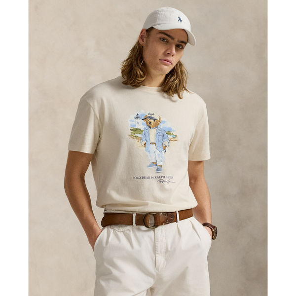 Custom Slim Fit Polo Bear Jersey T-Shirt