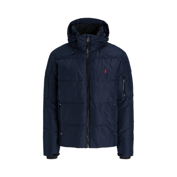 Daunenjacke mit Kapuze