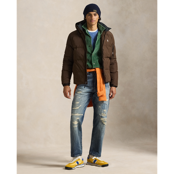 Nutmeg Brown Hooded Down Jacket Polo Ralph Lauren 3