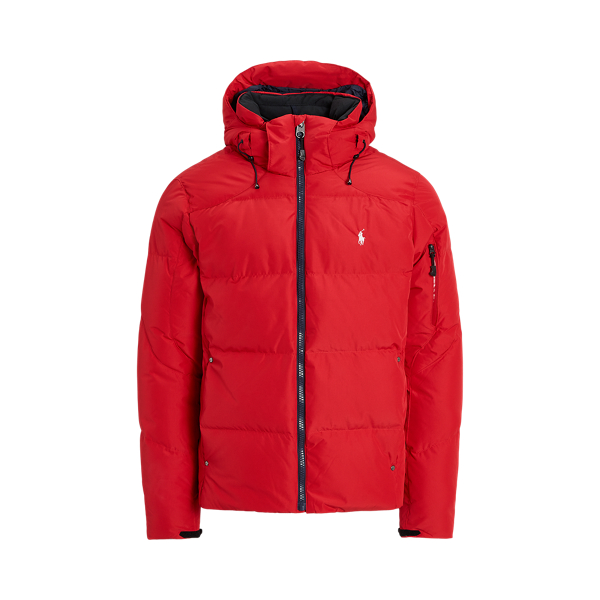 Daunenjacke mit Kapuze