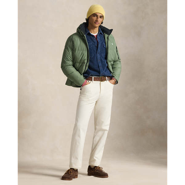 Cargo Green Hooded Down Jacket Polo Ralph Lauren 3