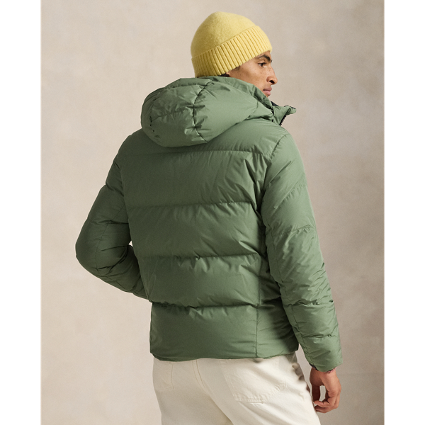 Cargo Green Hooded Down Jacket Polo Ralph Lauren 4