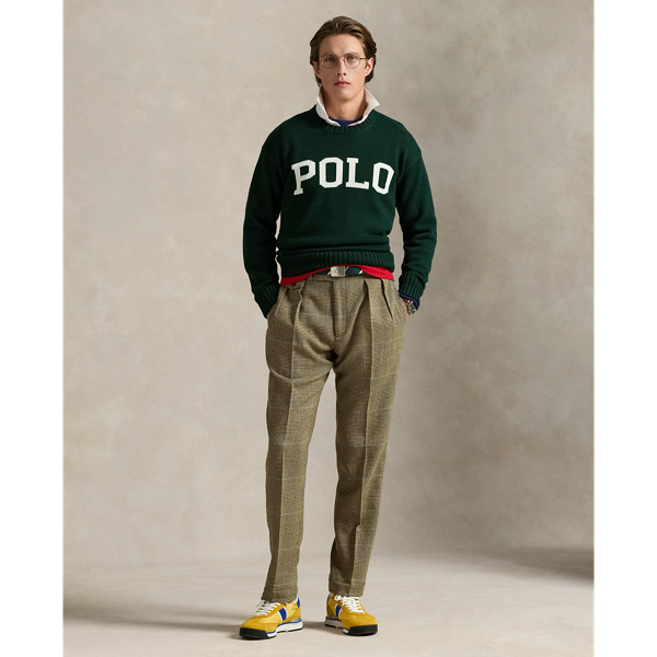 Big Fit Logo Cotton Jumper