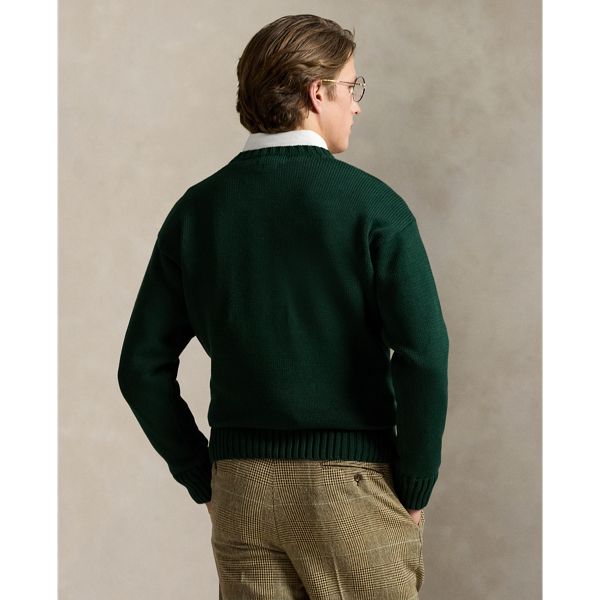 Big Fit Logo Cotton Jumper