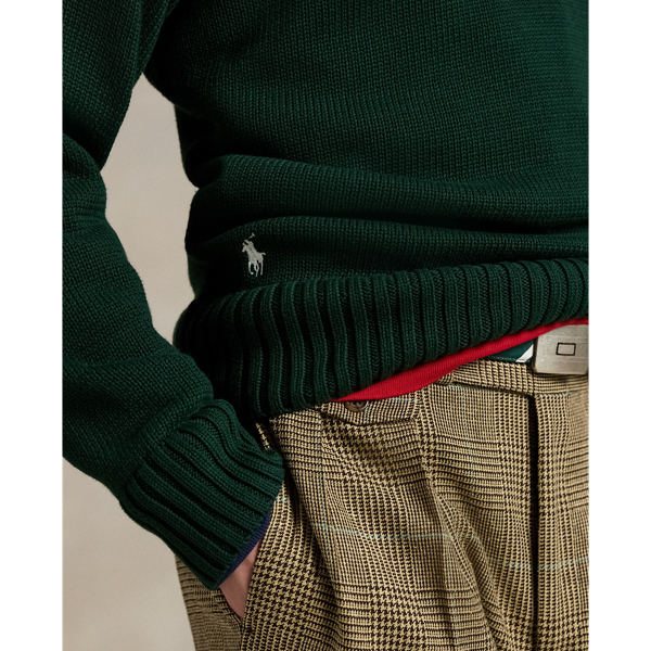 Big Fit Logo Cotton Jumper