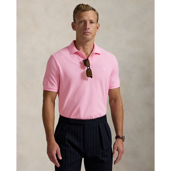 Wimbledon Classic Fit Mesh Polo Shirt