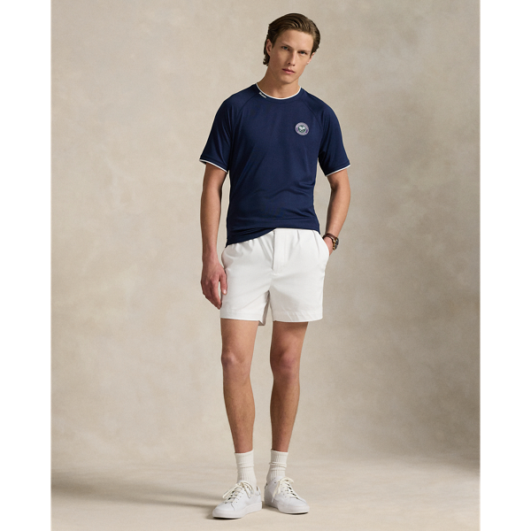 Custom-Slim-Fit Piqué-T-Shirt Wimbledon Polo Ralph Lauren in Edles Navy 4