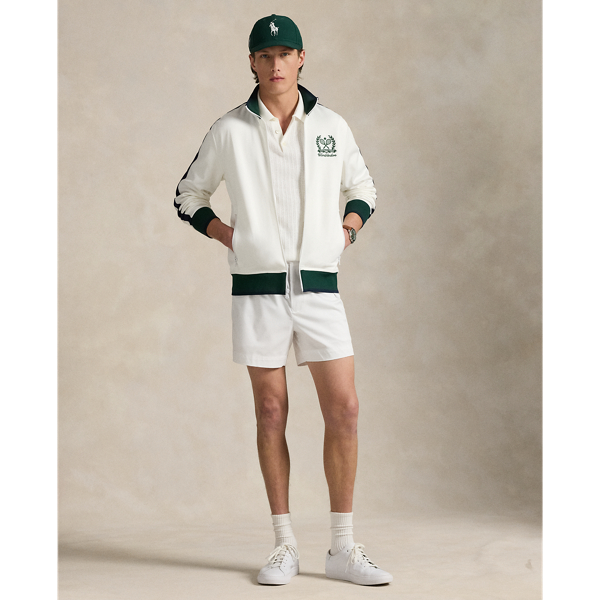 Ceramic White Wimbledon Track Jacket Polo Ralph Lauren 4