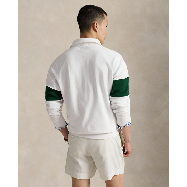 Wimbledon Relaxed Fit Fleece Sweatshirt