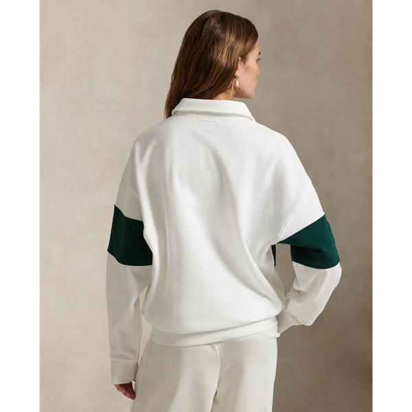 Wimbledon Relaxed Fit Fleece Sweatshirt