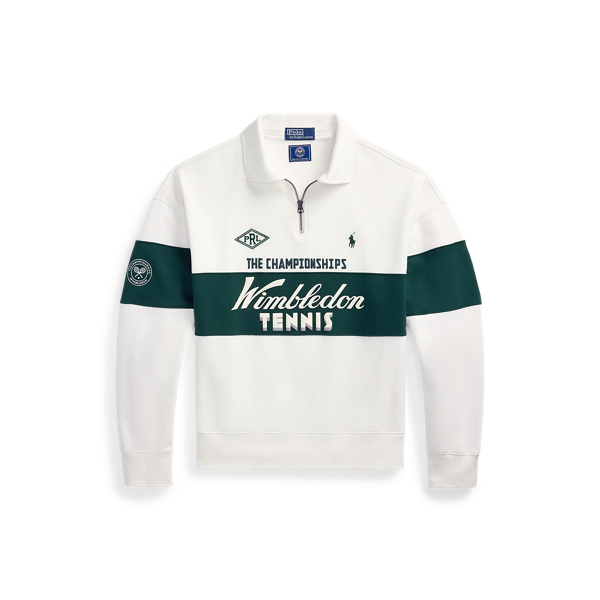 Wimbledon Relaxed Fit Fleece Sweatshirt