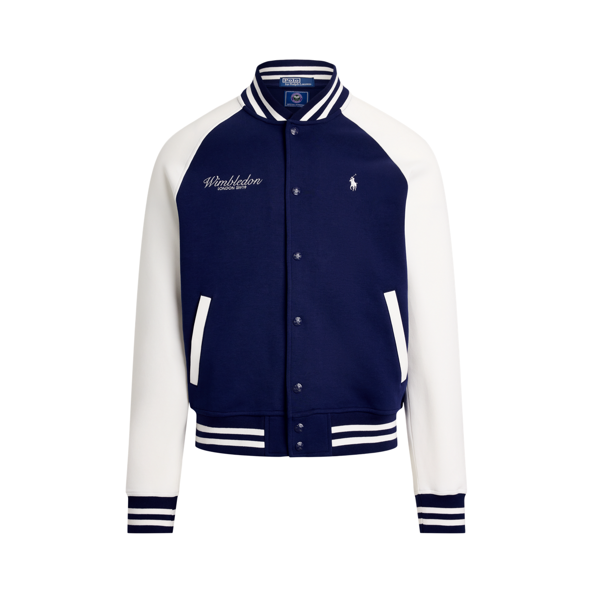 Wimbledon Double-Knit Baseball Jacket