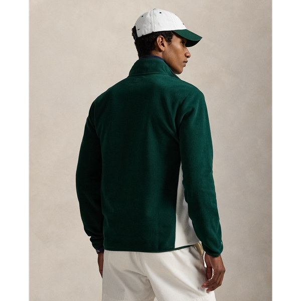 Pull Wimbledon en molleton gratté Polo Ralph Lauren en Vert agate mousse 5