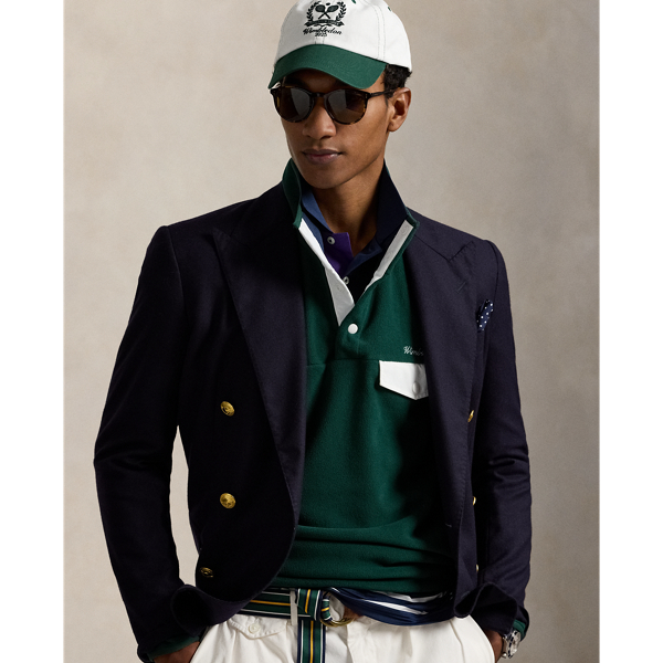 Pull Wimbledon en molleton gratté Polo Ralph Lauren en Vert agate mousse 7